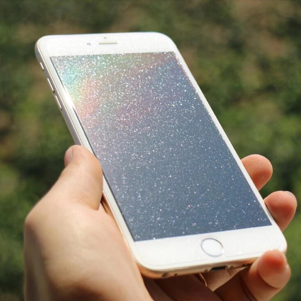 💎Glitter Tempered Glass📲